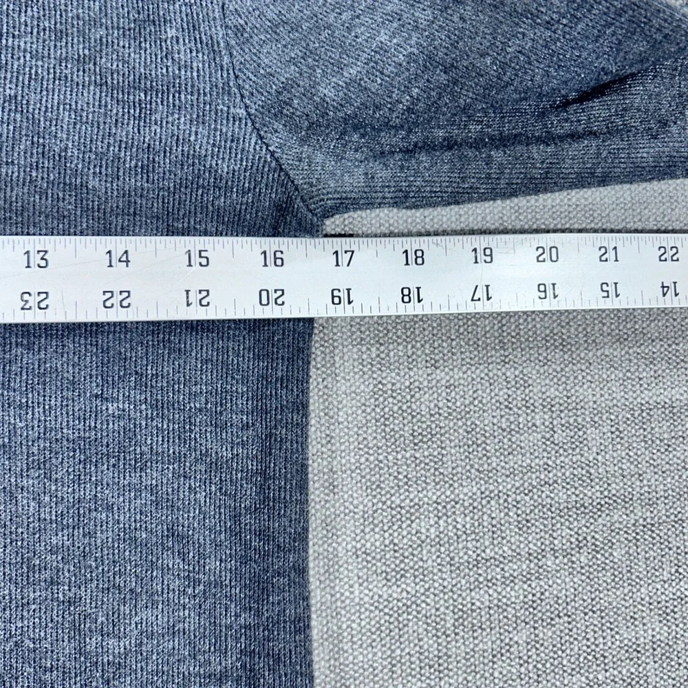 Old Navy Thermal Shirt Boys L 10-12 Gray Excellent V-Neck Long Sleeve Ribbed Top